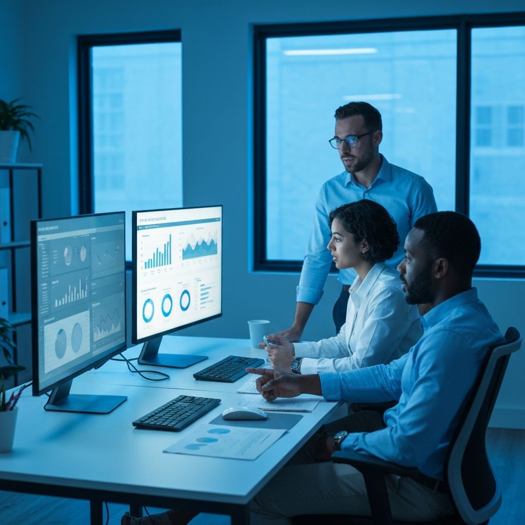 Azeosoft team collaborating on digital transformation
